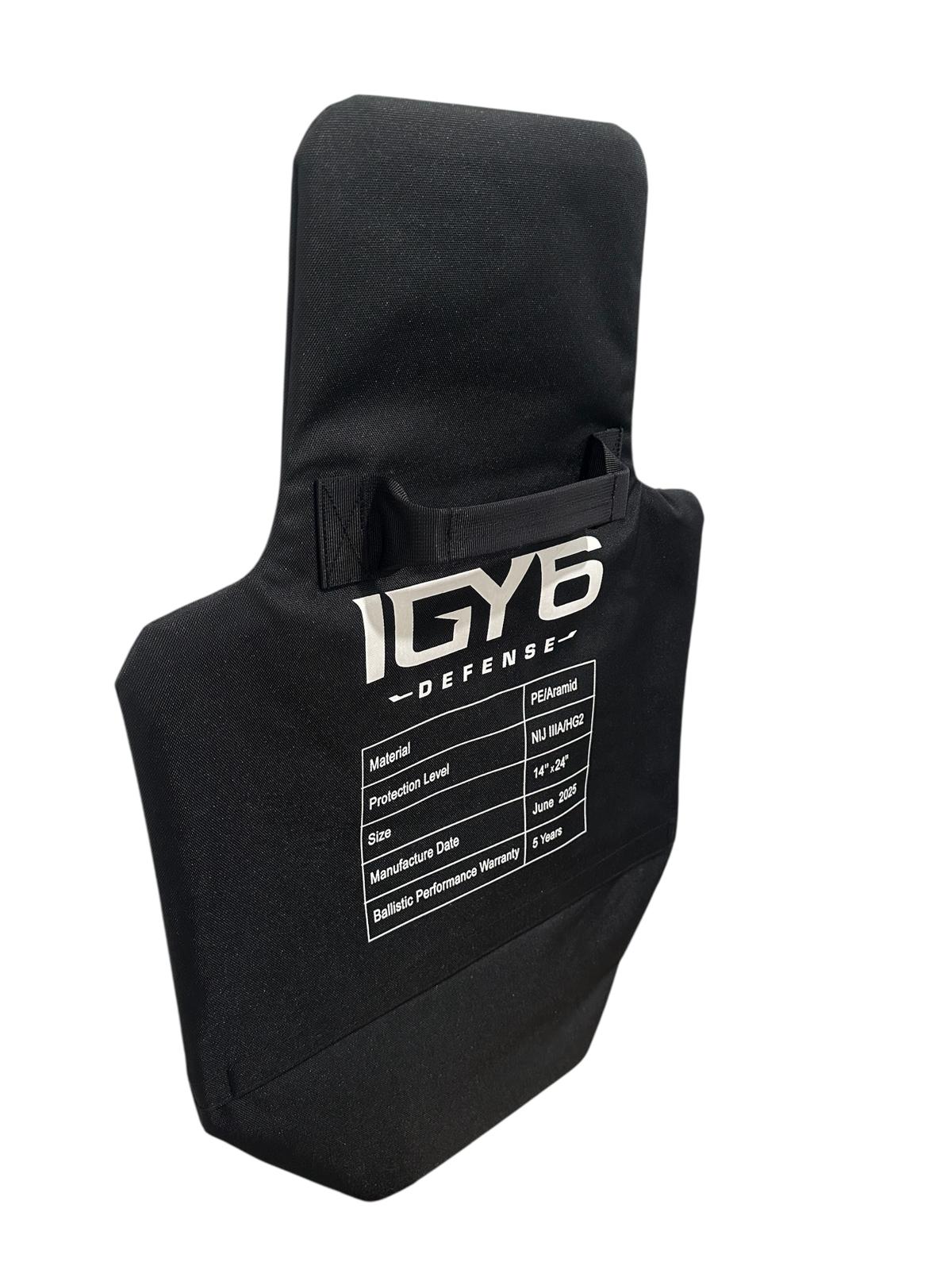 Level IIIA/HG2 Ultralight Flexible Ballistic Shield - IGY6 DEFENSE