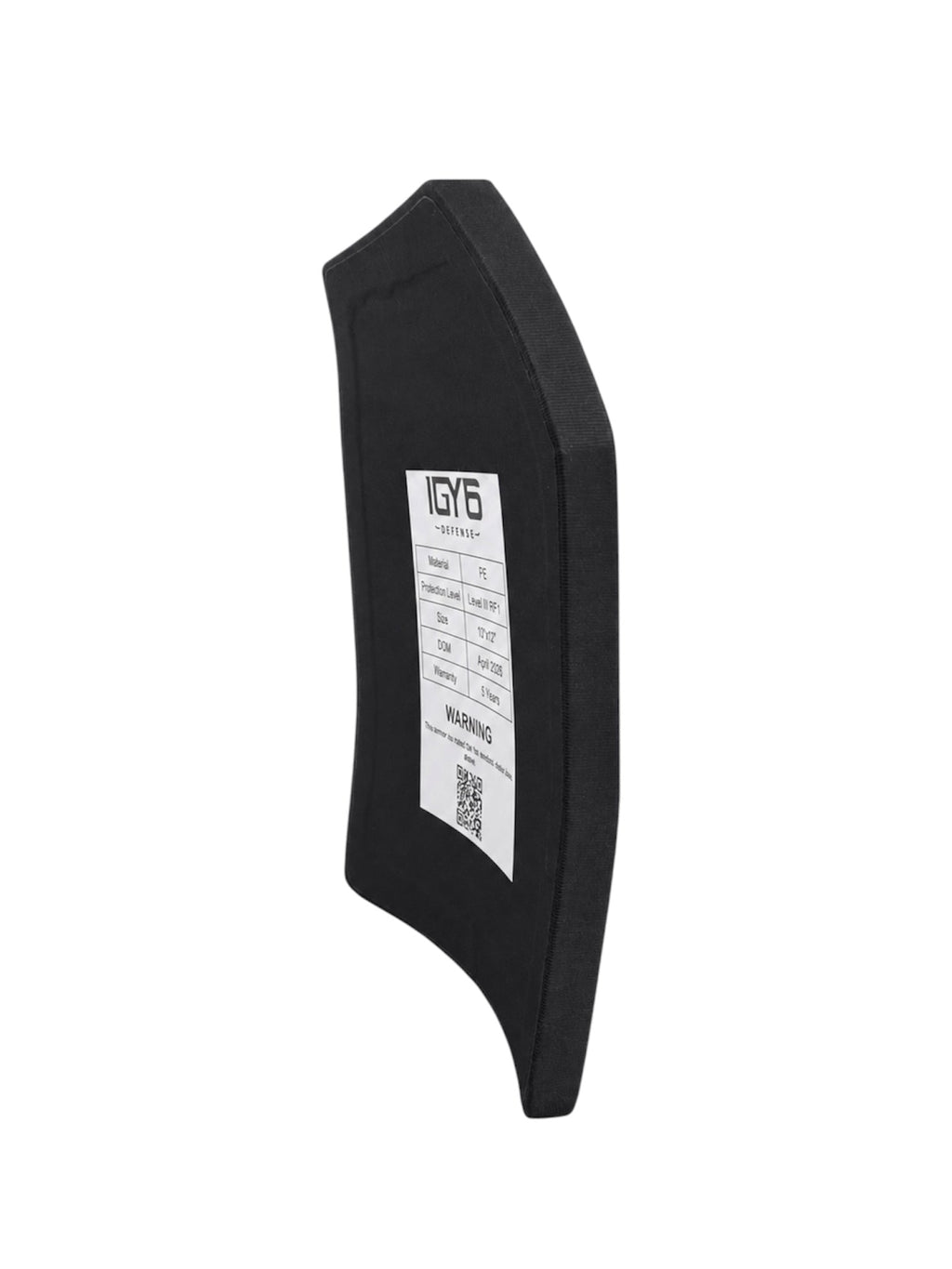 Level III/RF1 Ultralight Rifle Plate - IGY6 DEFENSE