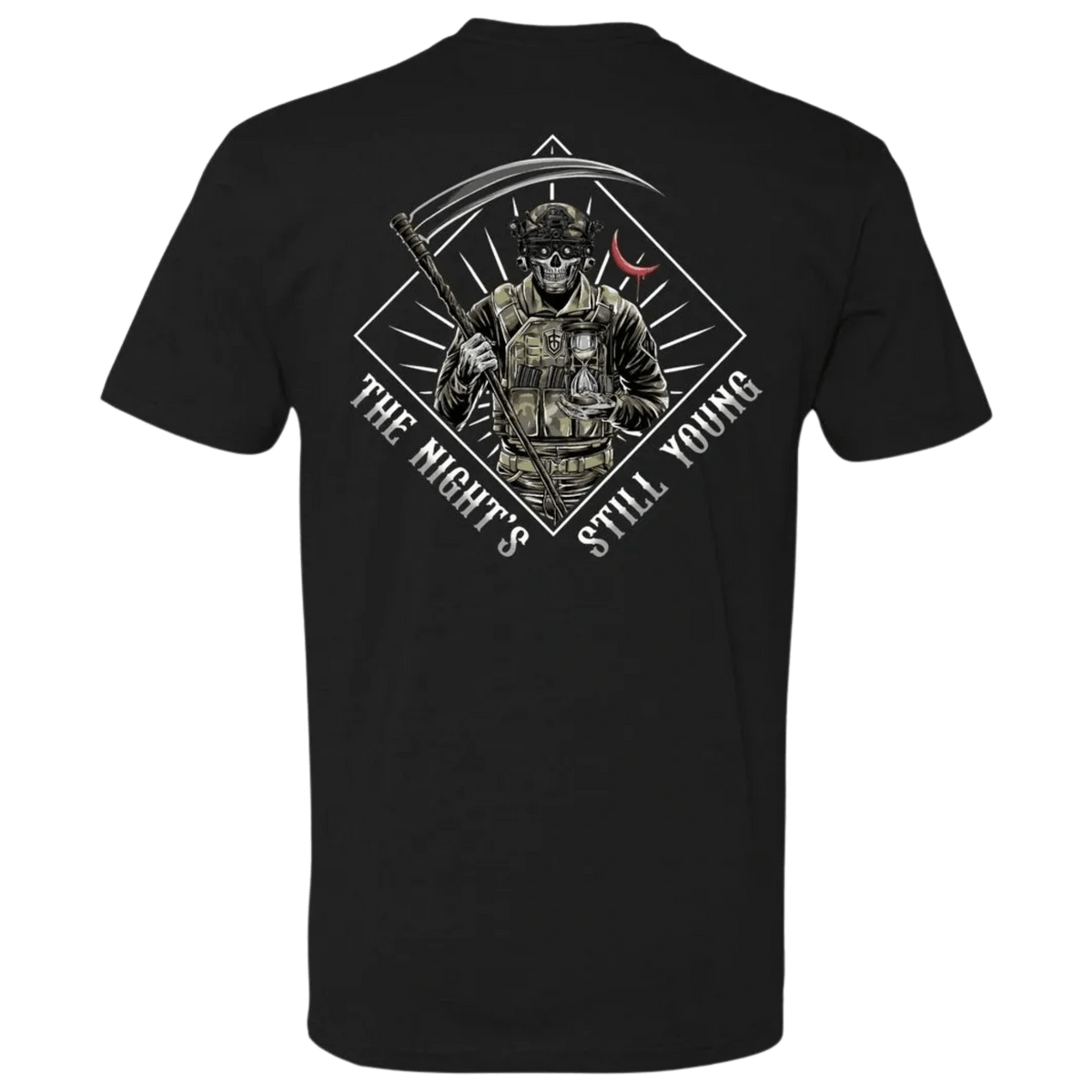 “The Night's Still Young” T-Shirt - IGY6 DEFENSE